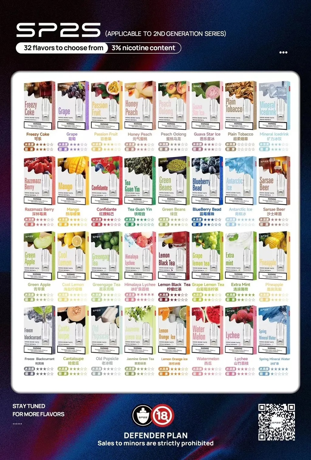 𝗦𝗣𝟮𝗦煙彈、主機-通用一代(三盒免運)